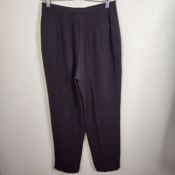 HB II Harve Benard Women's Brown Blazer/Blouse & Pants 2 Piece Set Size 8 Suit - Picture 4 of 12